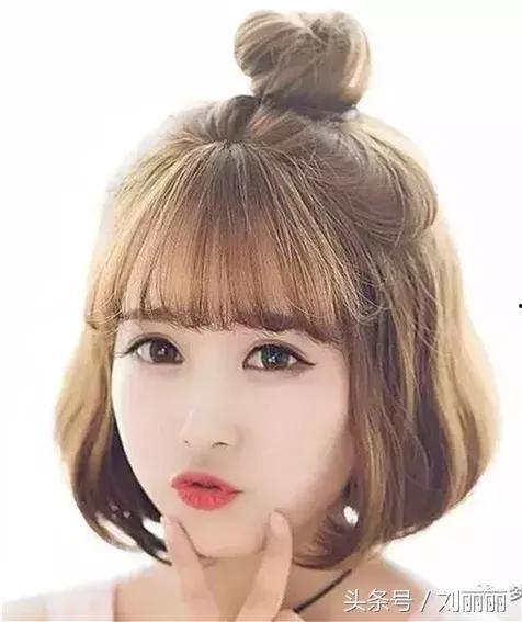 成人短发丸子头教程视频,教程视频带你入门