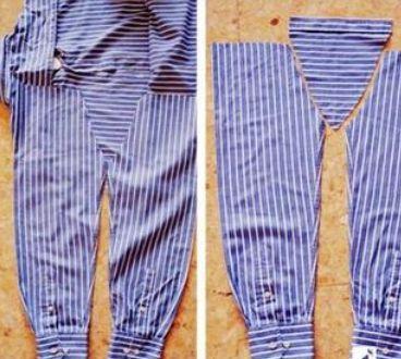 成人裤子改儿童外套视频,将成人裤子变身儿童时尚外套