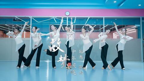 成人舞蹈中国舞8人视频,八人中国舞精彩瞬间回顾